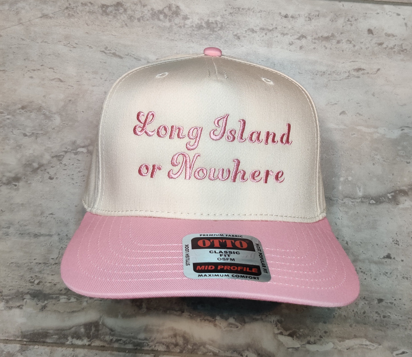 Long Island or Nowhere Canvas Trucker Hat