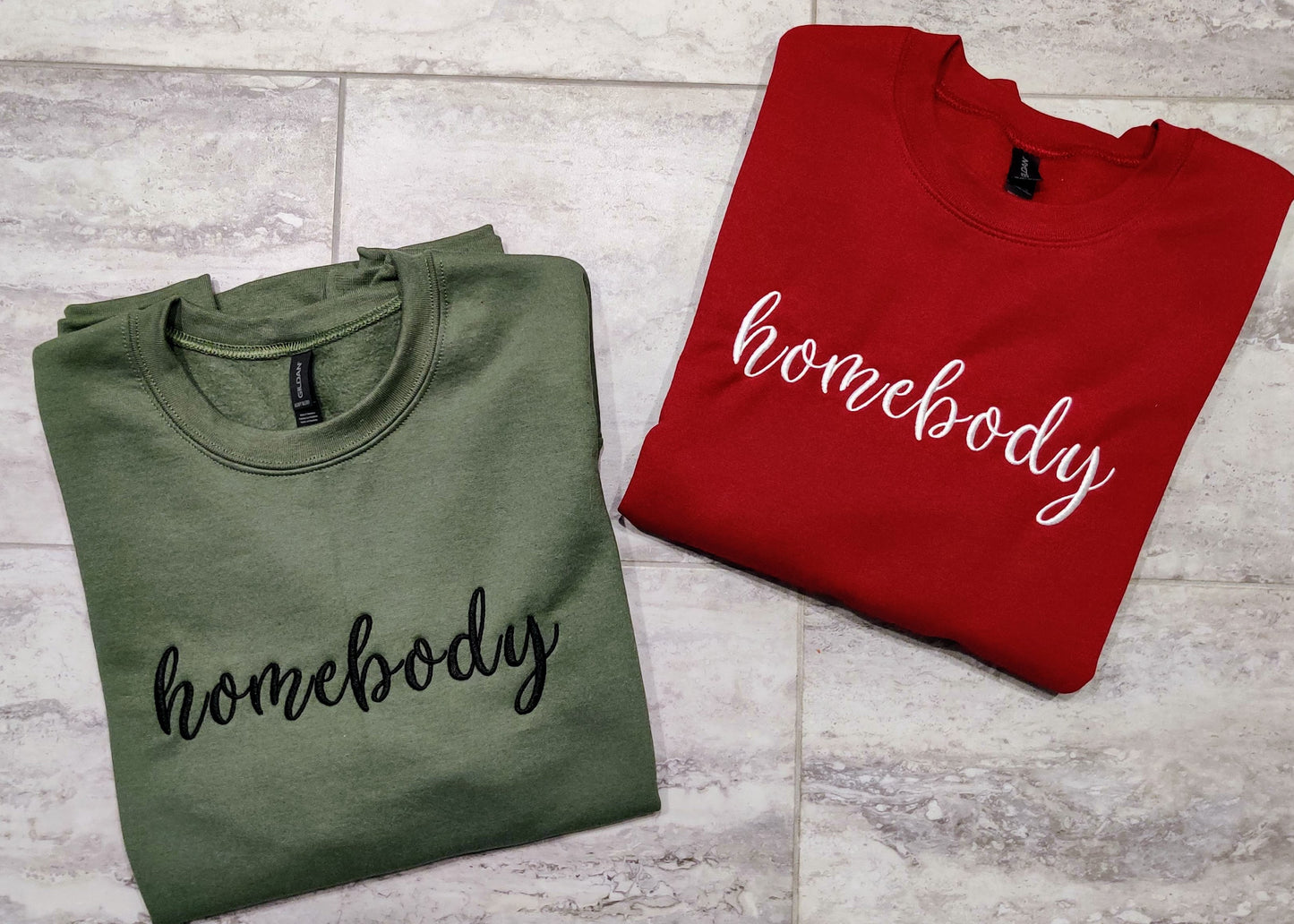 Homebody Embroidered Sweatshirt