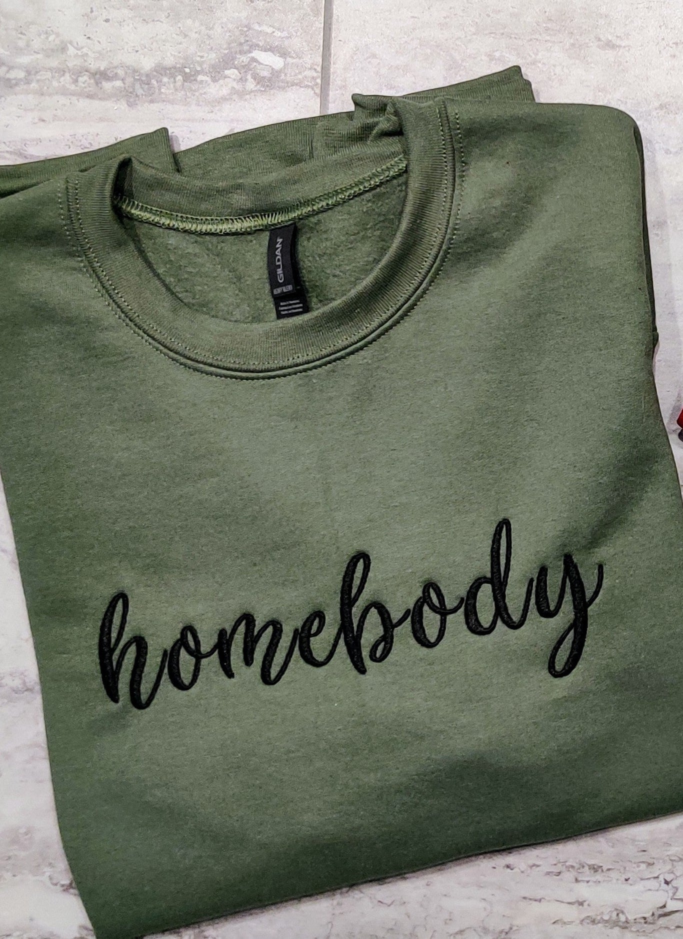 Homebody Embroidered Sweatshirt