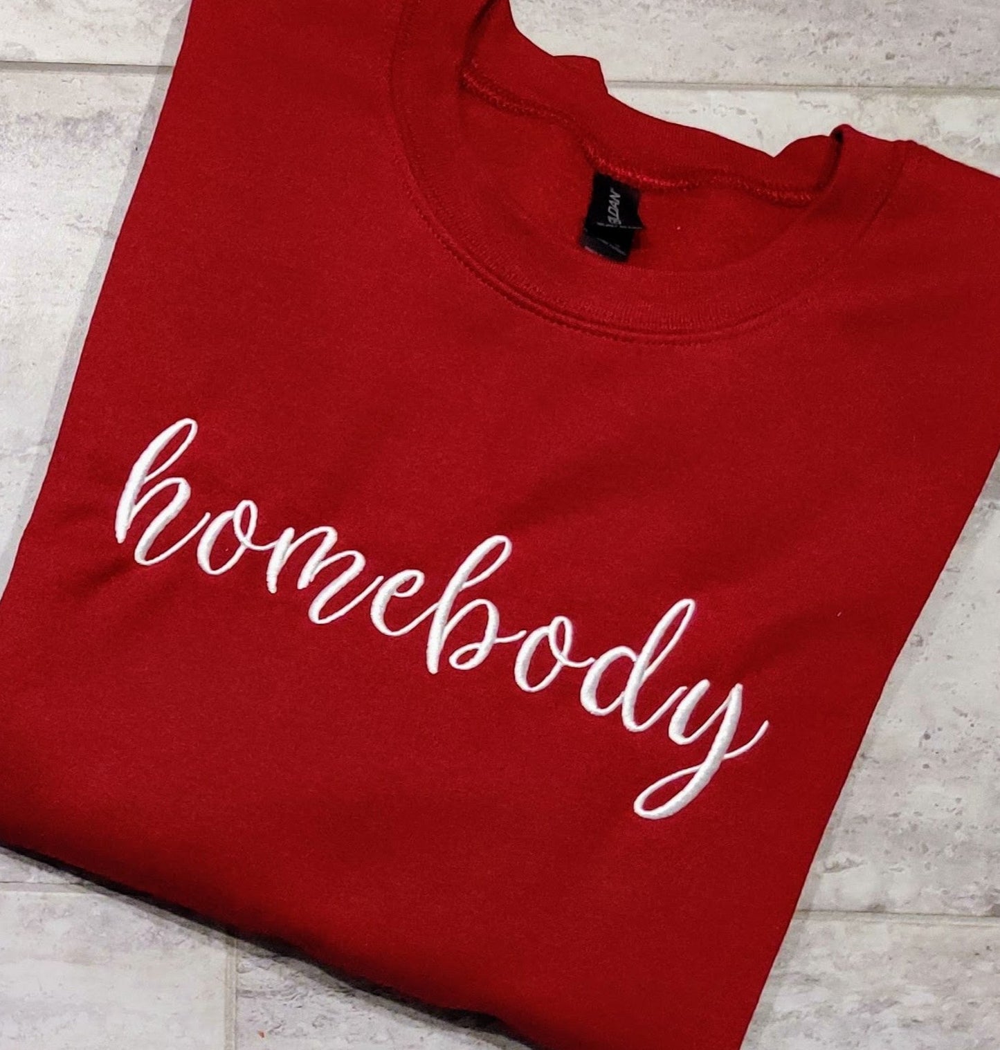 Homebody Embroidered Sweatshirt