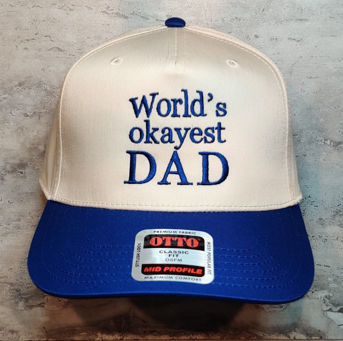 World's Okayest Dad Trucker Hat