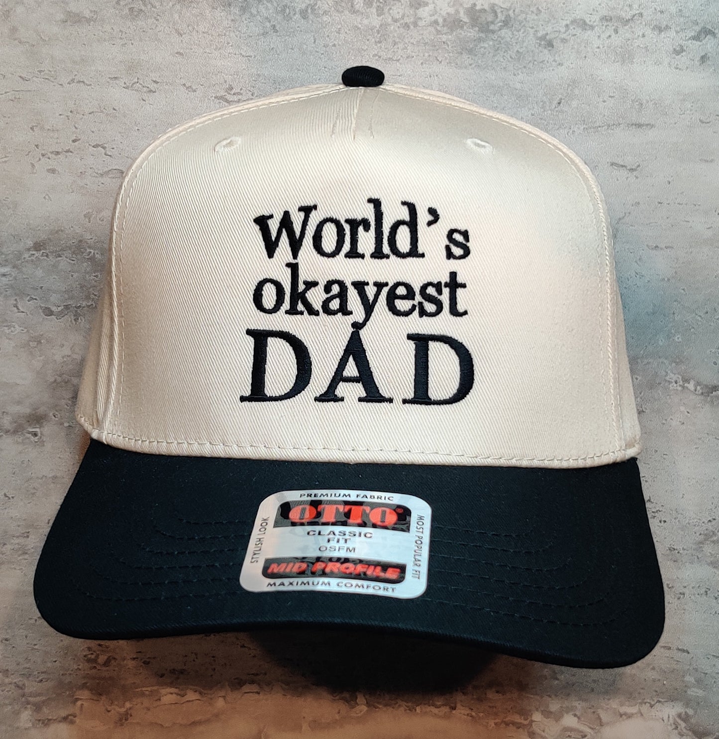 World's Okayest Dad Trucker Hat