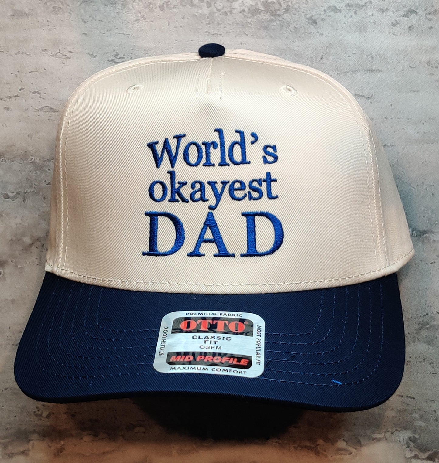 World's Okayest Dad Trucker Hat