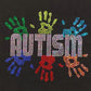 Autism spangle t-shirts
