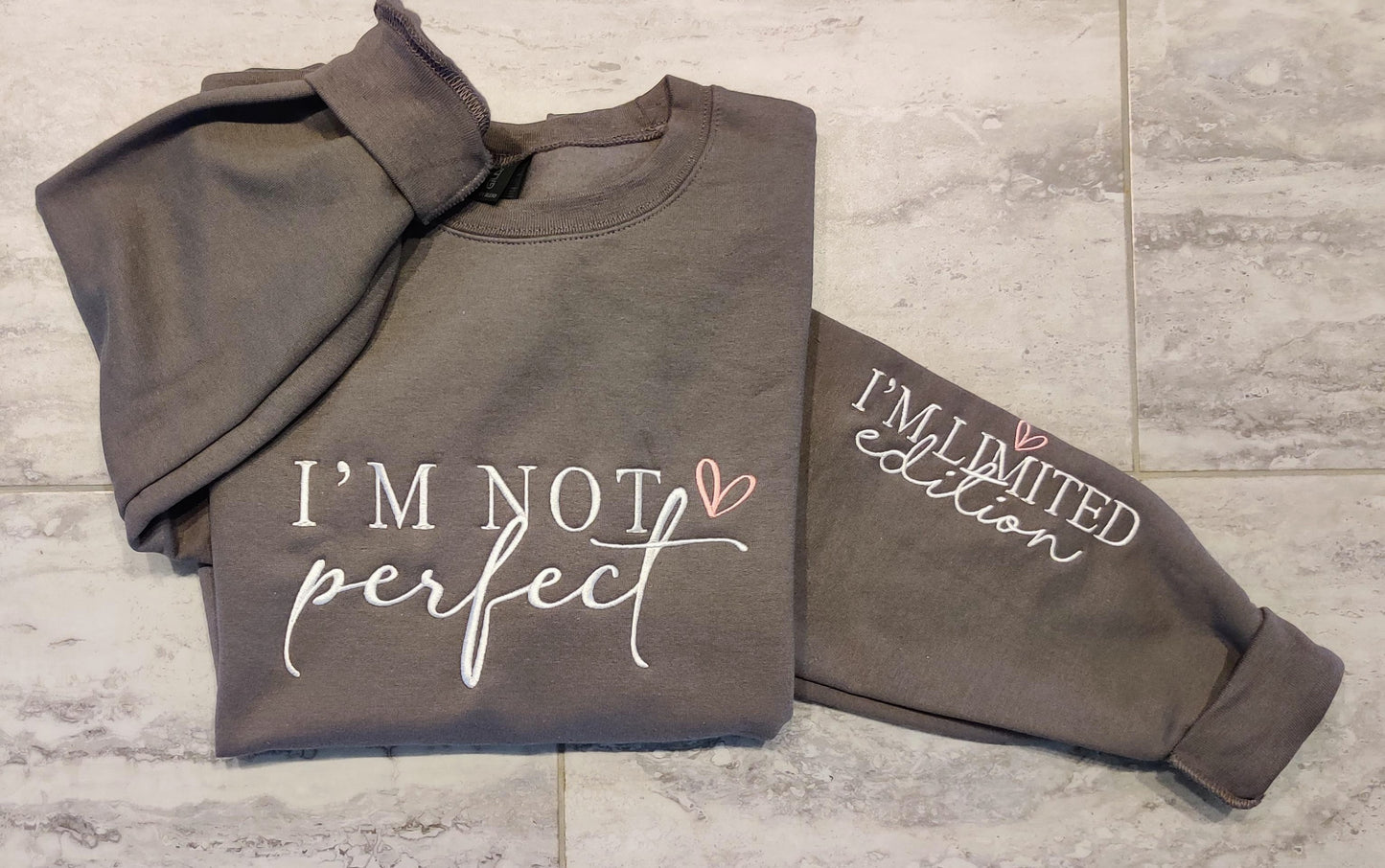 I'm not perfect, I'm limited edition