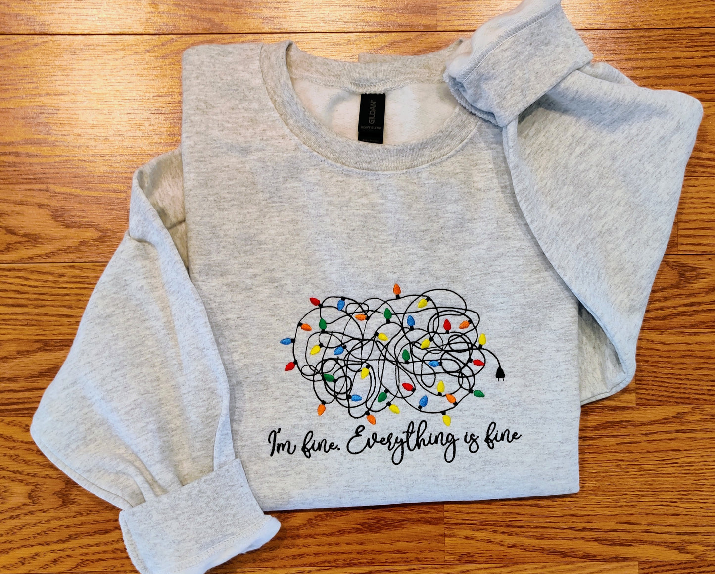 I'm fine. Everythin is fine.