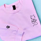Life is better with Cats Embroidered Sweatshirt