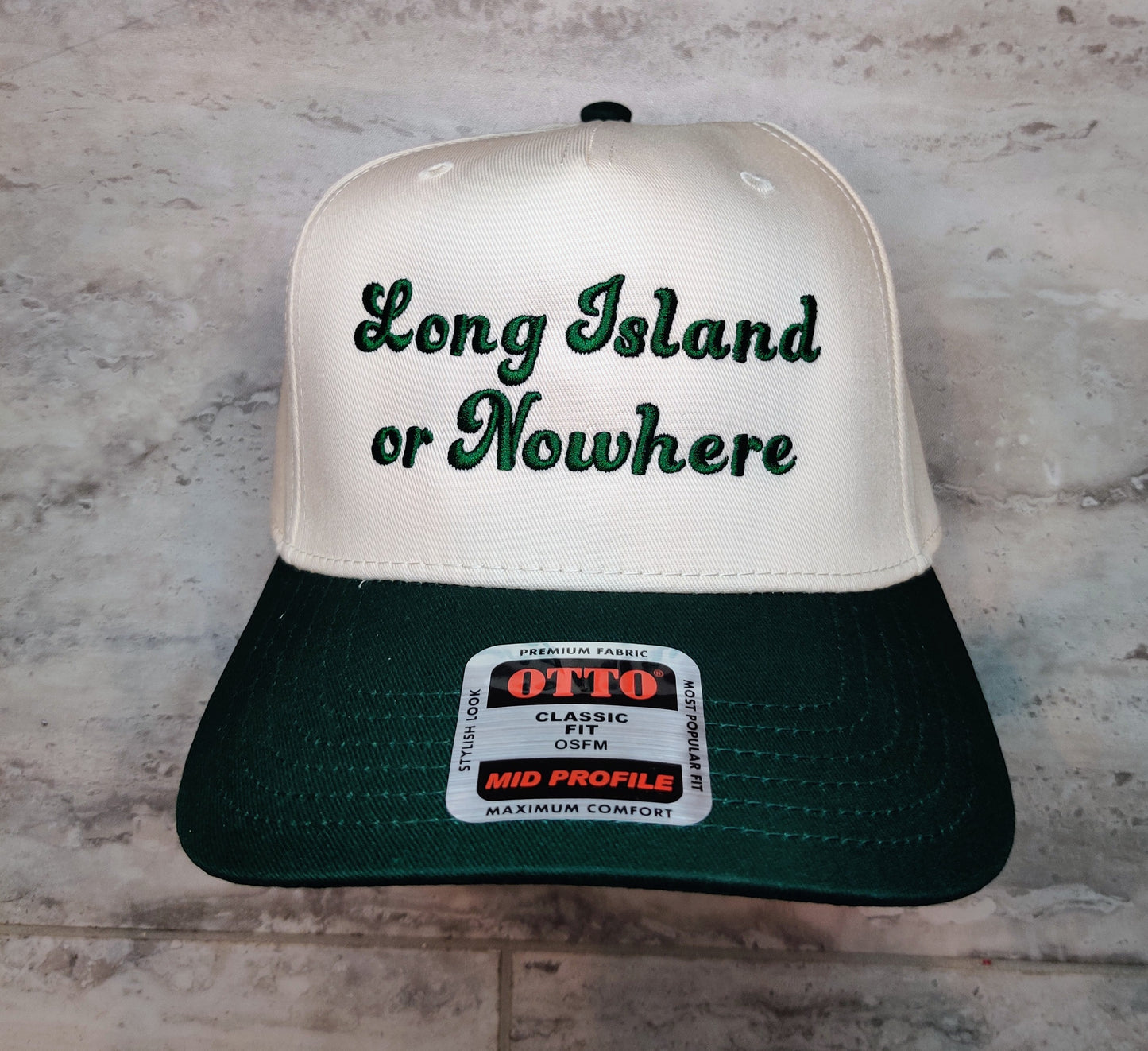 Long Island or Nowhere Canvas Trucker Hat