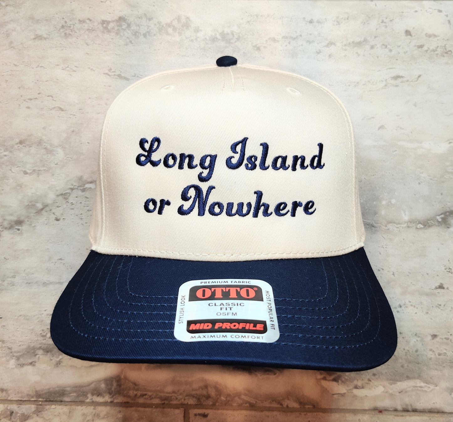 Long Island or Nowhere Canvas Trucker Hat