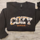 Cozy Season Applique sweatshirt