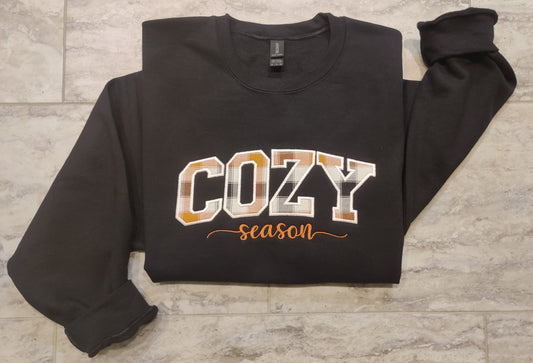 Cozy Season Applique sweatshirt