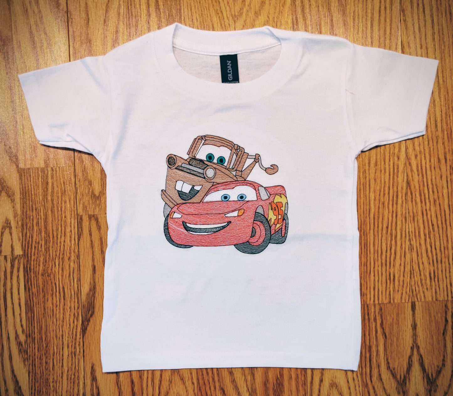 Cartoon Race Car and Tow Truck